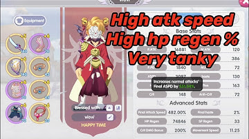 TANK ATK SPEED BUILD REVIEW | SUPER SAIYAN