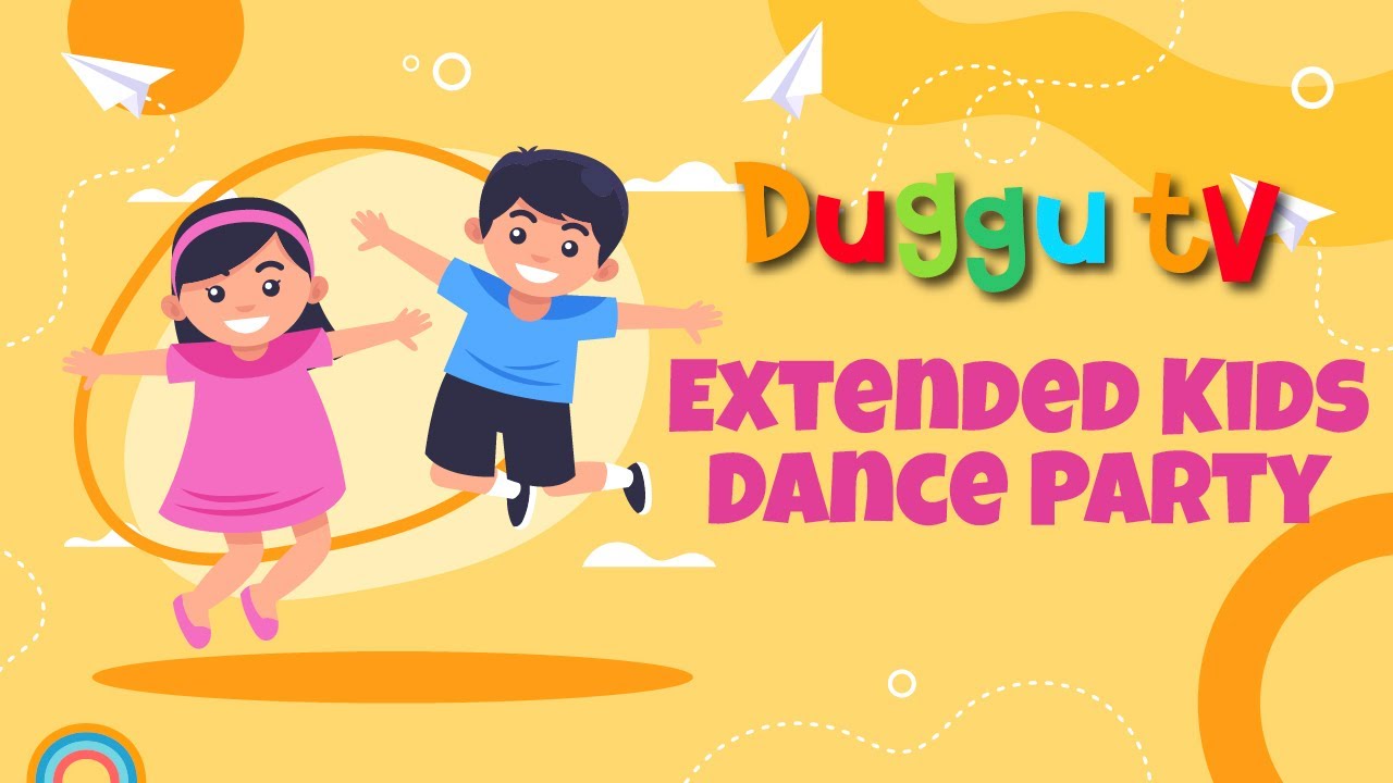 Extended Kids Dance Party - Non-stop Fun and Energetic Music Marathon | Duggu TV | Naksh's Corner