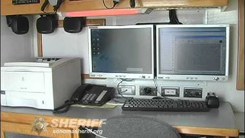 Sonoma County Sheriff Video Mobile Command Center