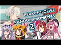 Peak Hololive Random Moments 2