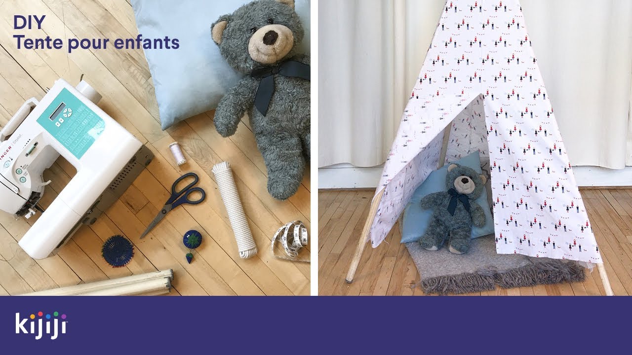 Comment construire une tente pour vos tout-petits | DIY | Kijiji Canada