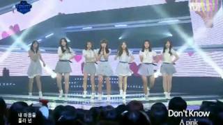 K-Pop Mnet - M Countdown, A Pink - Dont Know