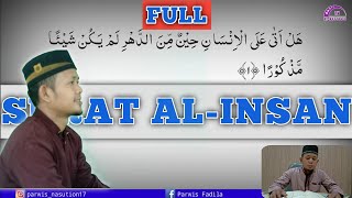 Download Lagu Surah Al-Insan (Full) Irama Kurdi | Parwis Nasution