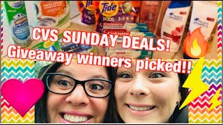 Cvs Couponing Sunday Deals This Week 82 - 88 Giveaway Winners Announced Freebies