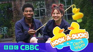 Can The Crookhaven Cast Rap? Amari Bacchus And Aerona Shis Hook-A-Duck Challenge Cbbc