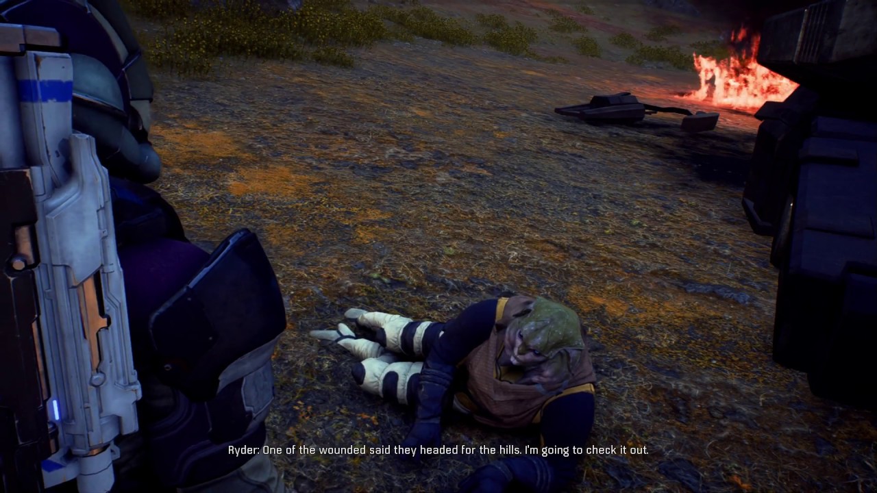 Mass Effect Andromeda Look For Signs of Kett on Kadara