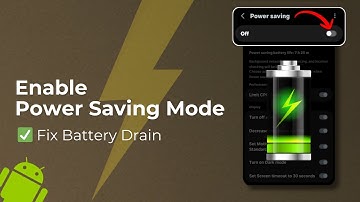 How to Enable Power Saving Mode on Android | Save Battery Life Instantly