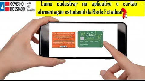 Como cadastrar no Vale-alimentação estudantil?