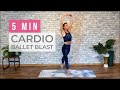 5 Minute Energising Cardio Ballet Blast