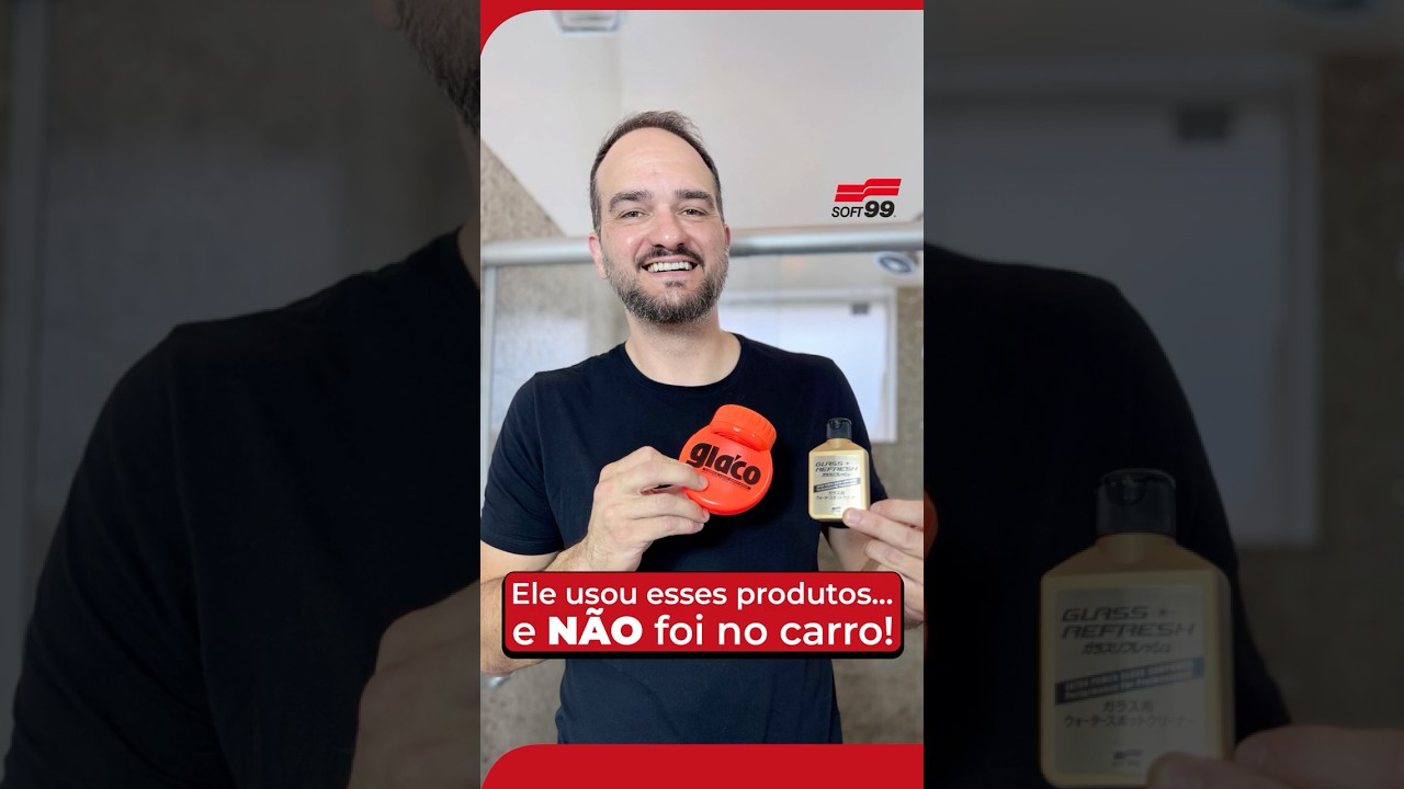 Glaco e Glass Refresh no box do banheiro? 