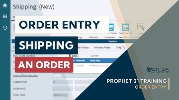 Prophet 21 Training: Shipping a Sales Order from Order Entry 📋📦