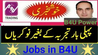 B4u global investment/b4u jobs/b4u soft/b4u trades in pakistan screenshot 5