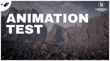 UNREAL ENGINE 5 Animation Test - MEGASCANS (Quixel Bridge ) Unreal Engine 5