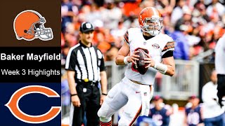 Baker Mayfield Highlights vs Bears | NFL Week 3