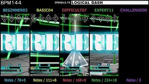 DDR / LOGICAL DASH - SINGLE (DanceDanceRevolution SuperNOVA)