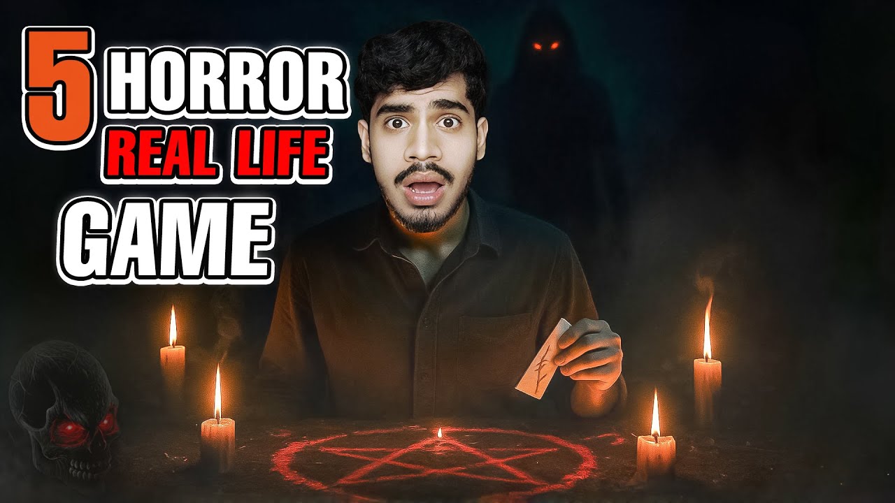 ৫ টা অভিশপ্ত খেলা । TOP 5 REAL LIFE HORROR GAME । EBF BHAI CHALLENGE VIDEO BANGLA 2025