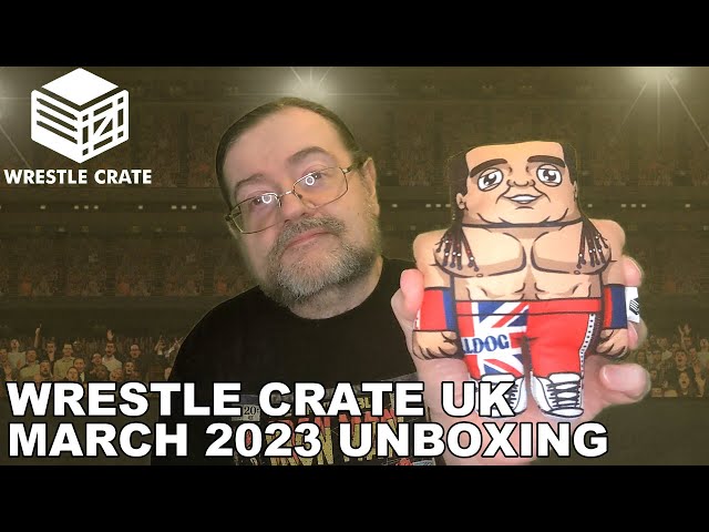 Wrestle Crate UK March 2023 Unboxing - Wrestling Mystery Box