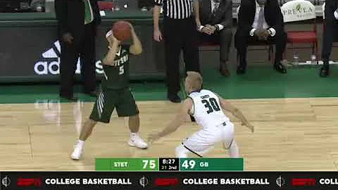 David Jesperson Post Defense. UW Green Bay 2017-18...