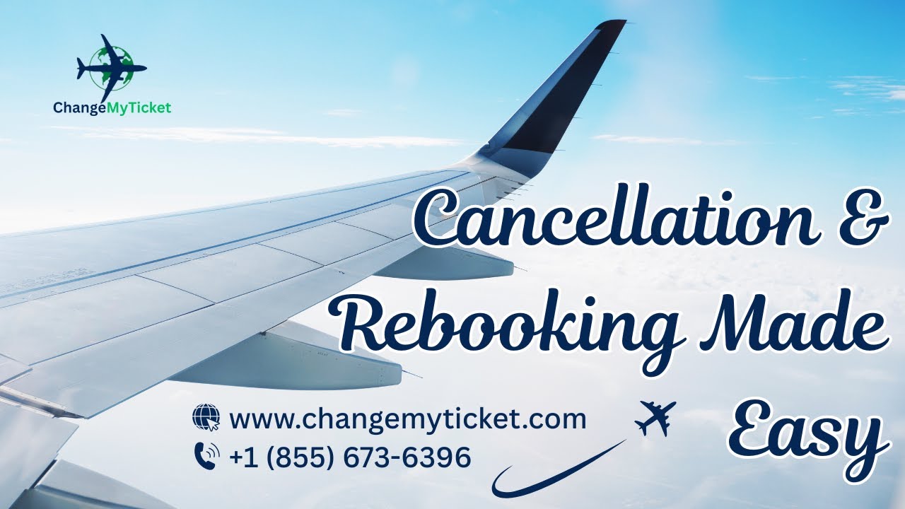 Changing Tickets How to Rebook or Cancel Your Flight Ticket Easily l Change my ticket ...