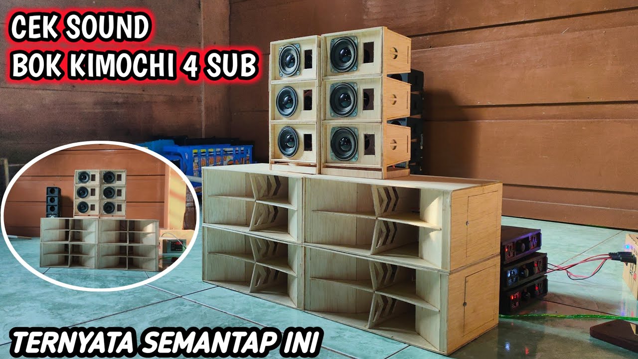 KIMOCHI EMG SAKTI...CEK SOUND FULL BOK KIMOCHI BREWOG 3 INCH... MANTAP 