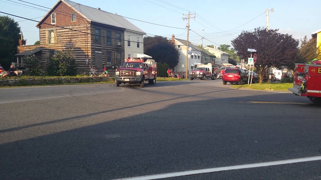 Shartlesville Lights And Sirens Parade 2015 YouTube