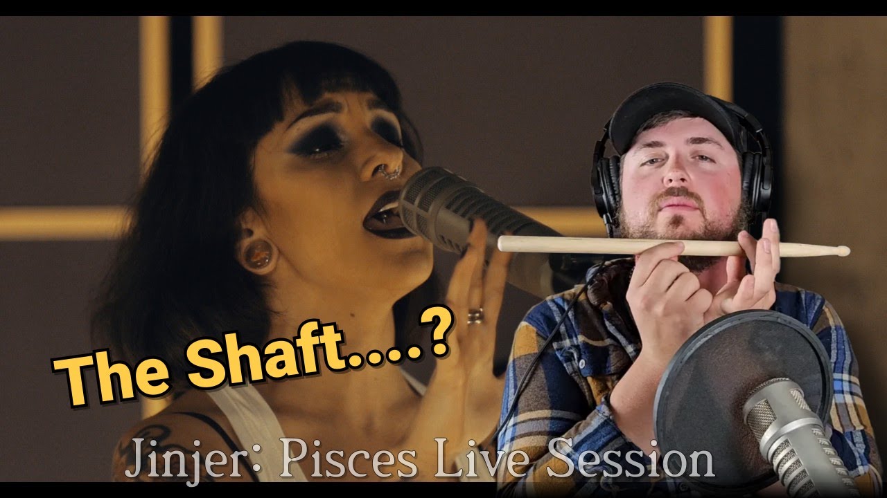 First Time Hearing JINJER! Pisces Live session drummer reaction