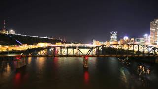 Pittsburgh Liberty Bridge Time Lapse