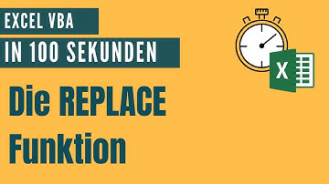 Zeichen ersetzen mit der Replace Funktion [Alle Excel VBA Befehle]