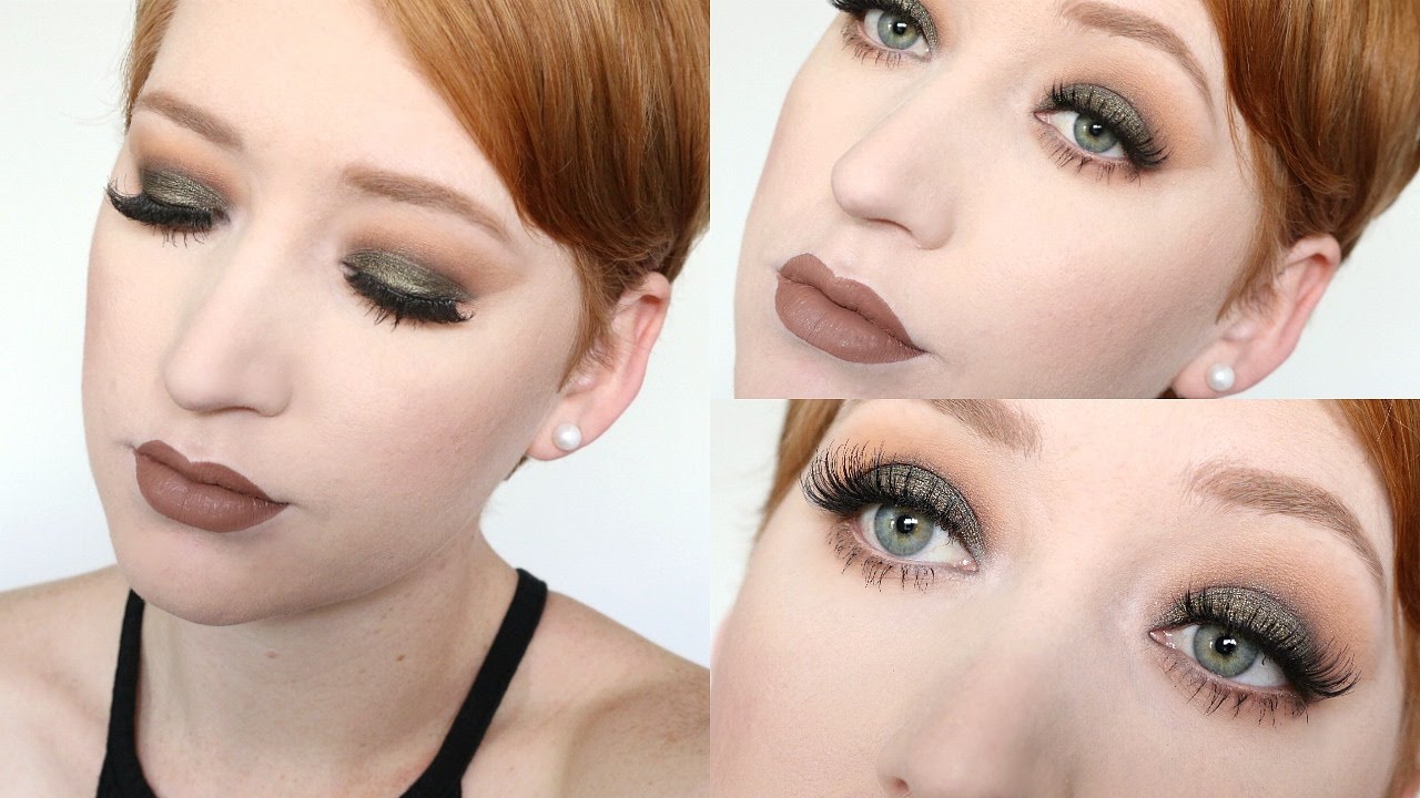 Olive Green Makeup Tutorial Makeup Geek Morphe 350 Pale Skin