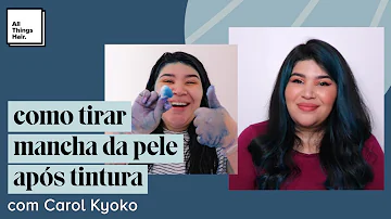 O que tira tintura de iodo da pele?