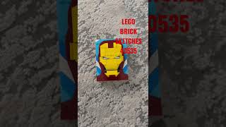 LEGO BRICK SKETCHES IRON MAN 40535 레고스케치 키덜트 취미 아이언맨레고