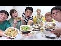 みんなで牛丼を食べるんですけど〜!問題発生が!!