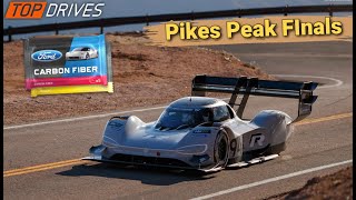 Has Surprisingly Good Fight For A Top Spot In The VW I.D.R Pikes Peak Finals | Carbon Fiber Opening