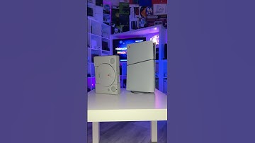 Sony PS1 vs Sony PS5 Slim 30th Anniversary👊🏻 #asmr #sony #playstation #ps5 #ps1 #gaming
