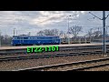 Odjazd platform z ET22-1161 #PKP #Pociągi #Kolej