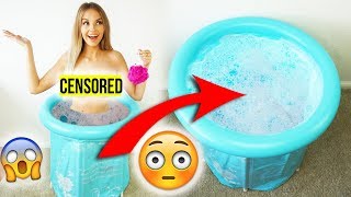 BADEWANNE ZUM FALTEN 😱 LIVE TEST VON AMAZON PRODUKTEN mit Jonas ❤ | XLAETA