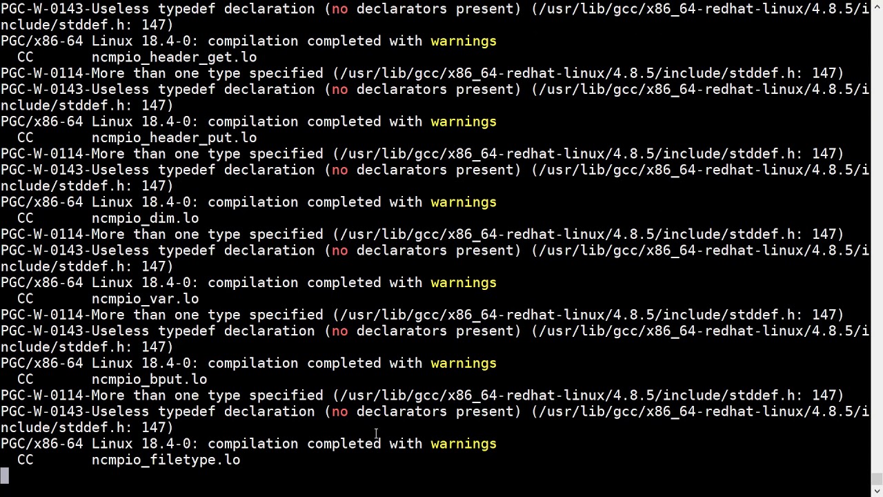 Parallel Netcdf Installation Part1(Rhel 7.5) YouTube