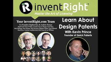 Learn About Design Patents with Kevin Prince, Founder of Quick Patents
