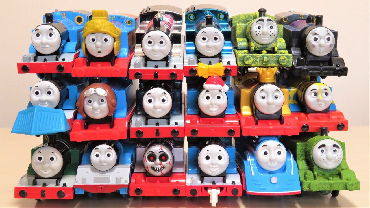 Thomas & Friends Put the batteries into the Trackmaster and Plarail toys