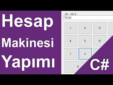 Video: Hesap Makinesi Nasıl Yapılır