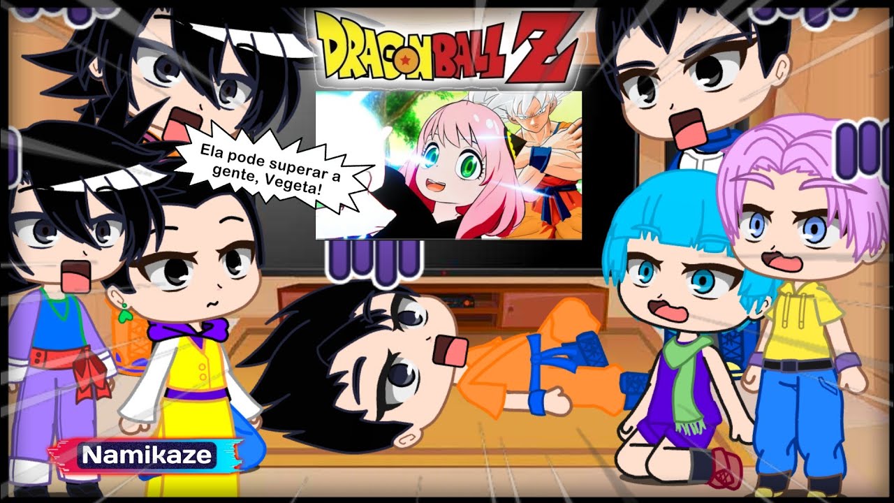Dragon Ball Super React Anya Forger e o ÚLTIMO TREINAMENTO De Son Goku No Spy X Family VR