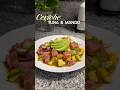 This tuna and mango ceviche is the perfect spring and summer meal. #ceviche