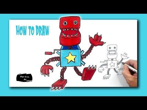 how to draw boxy boo｜TikTok Search