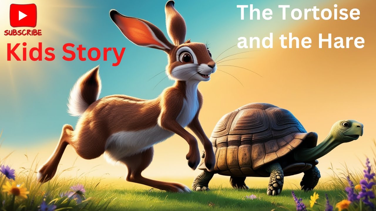 The Tortoise and the Hare || Bedtime Stories For Kids || Moral Stories ...