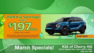 Sports Performance Kia of Cherry Hill - March Specials - March 2025