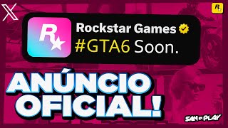 Thumbnail for GTA 6 ANUNCIADO OFICIALMENTE pela ROCKSTAR GAMES! - Trailer Chegando em Dezembro! (Veja!) #gta6