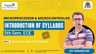 Microprocessor & Microcontroller 5th #semester #ece  Introduction to Syllabus #5th #semester #aku