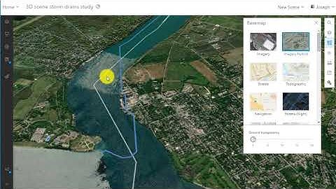Teaching and Learning about Water with GIS:  Creating 3D Scenes