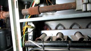 called to check gas furnace heat exchanger ,second opinion