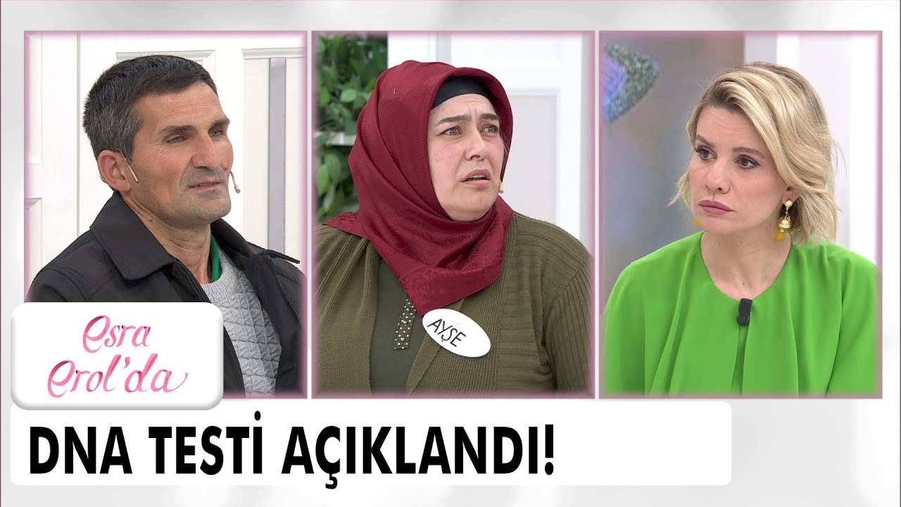 3 Yaşındaki çocuğun babası Muzaffer mi? - Esra Erol'da 21 Nisan 2021
